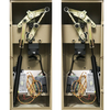 HBF11-S3 1S 3M Straight Arm LED Traffic Light Cabinet Backpack Battery Boom Barrrier 